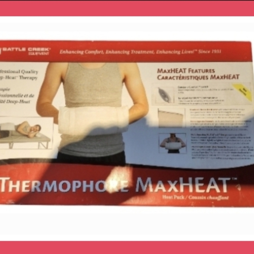 Thermophore~Max Heat Moist Heat Pack Muff~ 15x17~NEW
